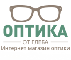 Оптика от Глеба — логотип