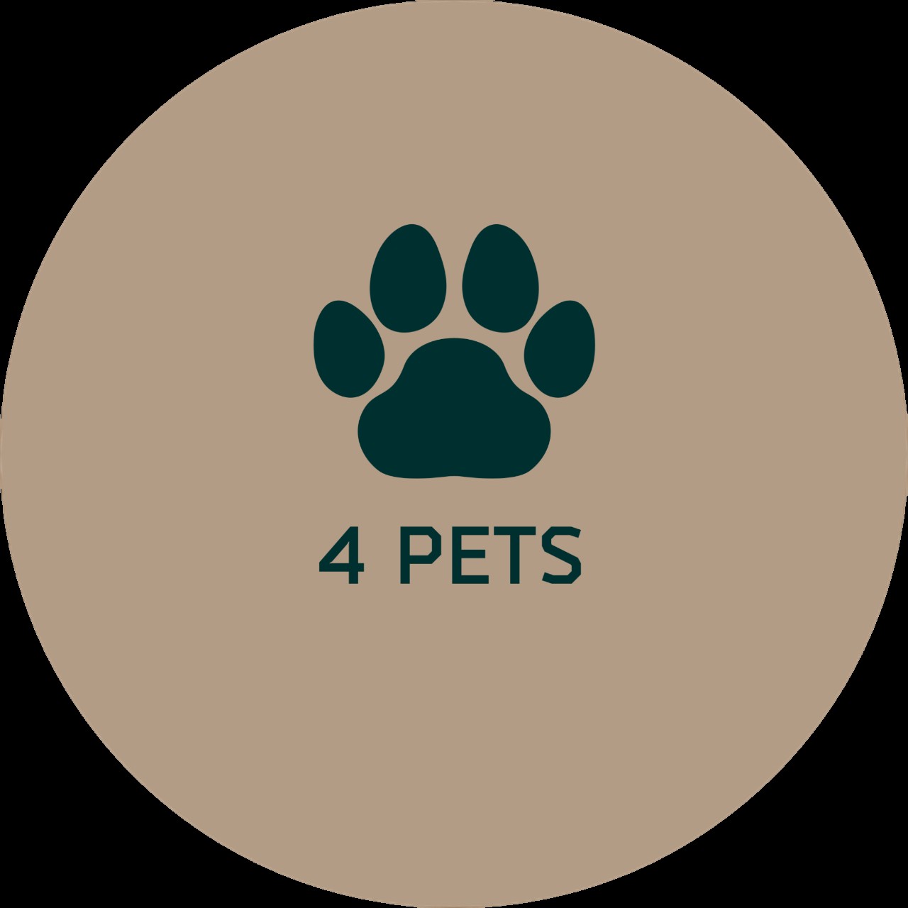 Зоопсихолог Анастасия Балаева - 4 pets — логотип