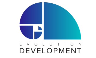 Evolution development — логотип