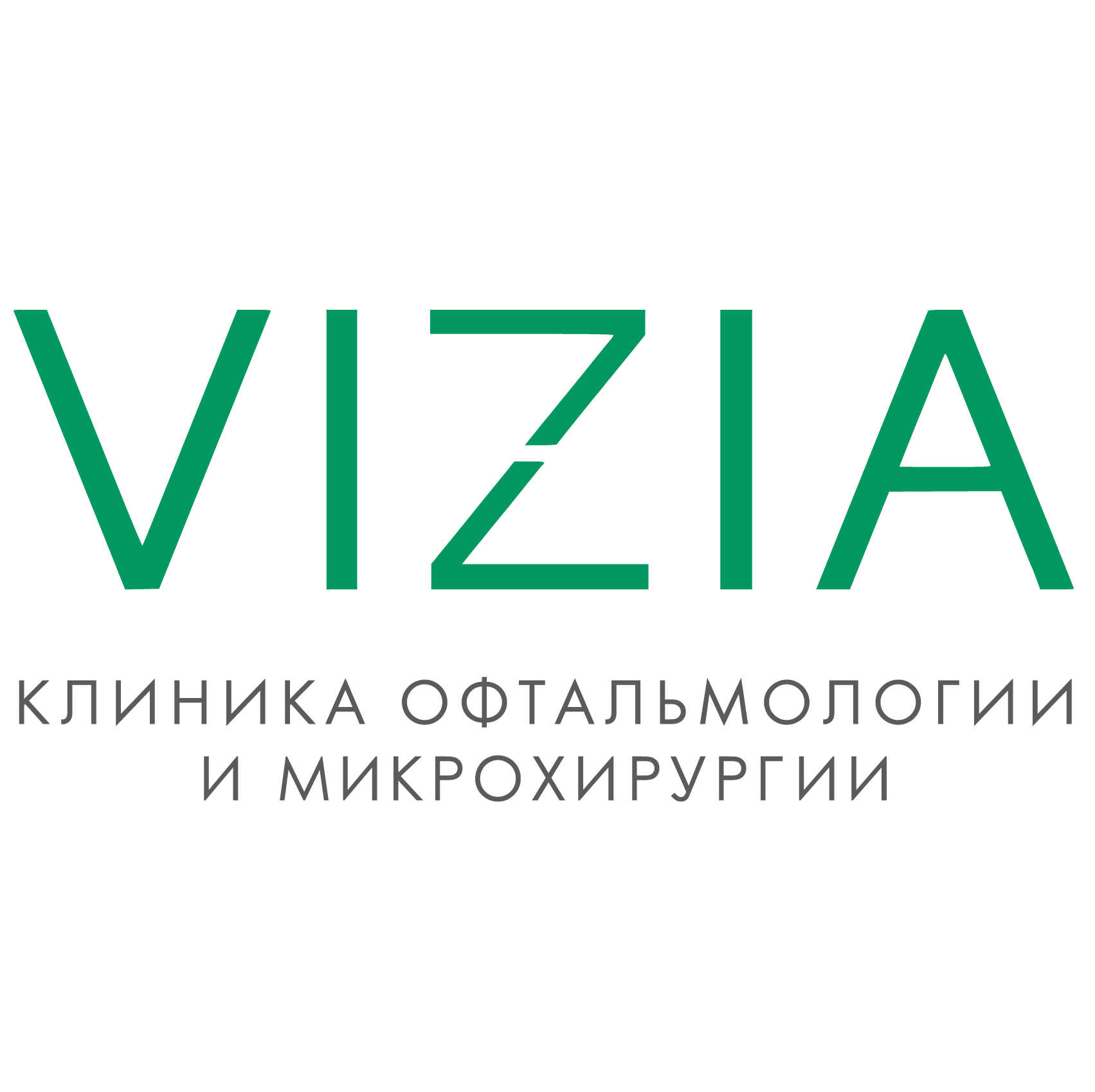 Клиника офтальмологии и микрохирургии VIZIA (vizia.by) — логотип