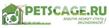Интернет-магазин товаров для животных PetsCage.ru — логотип