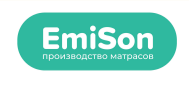 ИНТЕРНЕТ-МАГАЗИН МАТРАСОВ «EMISON» — логотип
